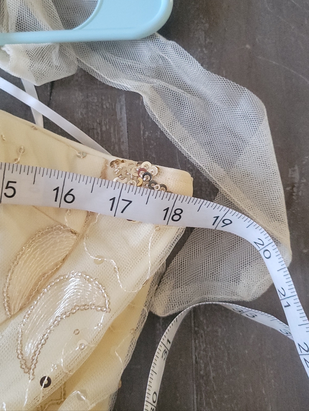 Unbranded Yellow Sequin Formal Dress - Picture 13 of 16